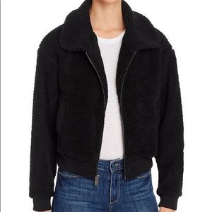 Marc New York Performance Black Teddy Bomber Jacket S